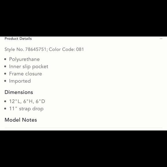 NWT Anthropologie pleated clutch shoulder bag BLAC - Picture 7 of 8